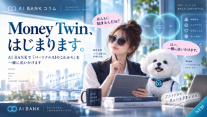 Money Twin、はじまります。AI BANKで「パーソナルAIのこれから」を追いかけます